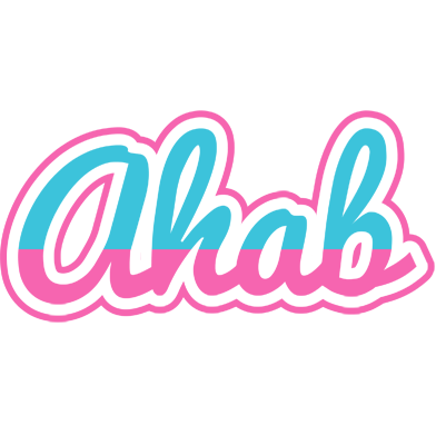 Ahab woman logo
