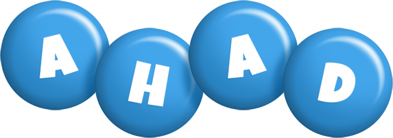 Ahad candy-blue logo