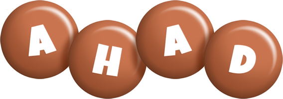 Ahad candy-brown logo