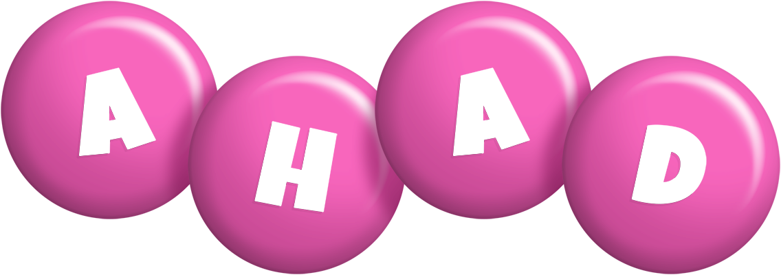 Ahad candy-pink logo