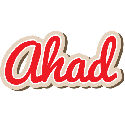 Ahad chocolate logo