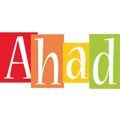 Ahad colors logo