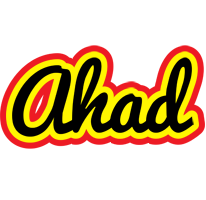 Ahad flaming logo