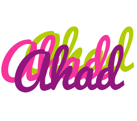 Ahad flowers logo