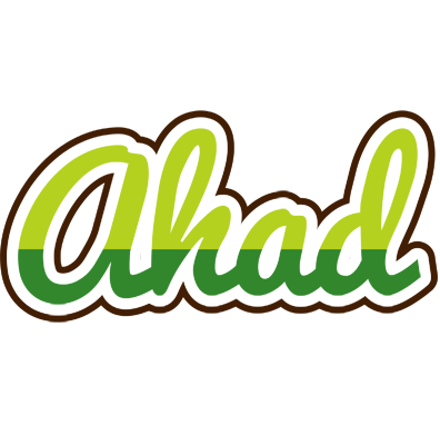 Ahad golfing logo