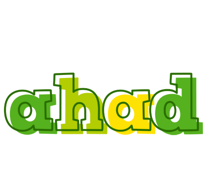 Ahad juice logo