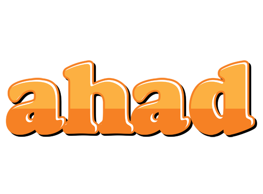 Ahad orange logo