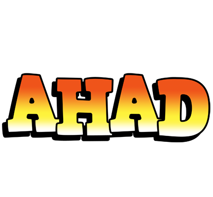 Ahad sunset logo