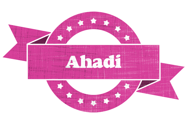 Ahadi beauty logo