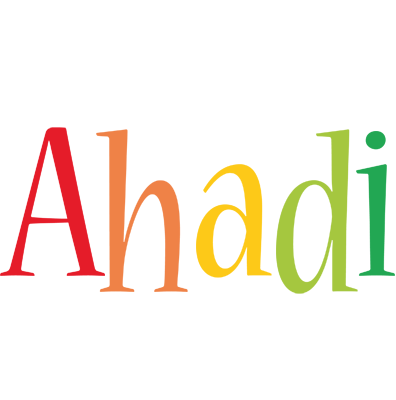 Ahadi birthday logo