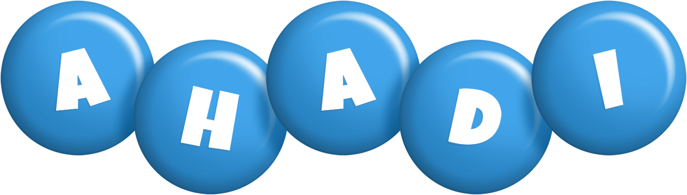 Ahadi candy-blue logo