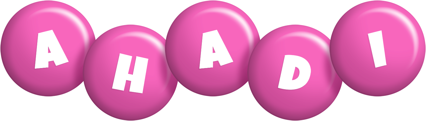 Ahadi candy-pink logo