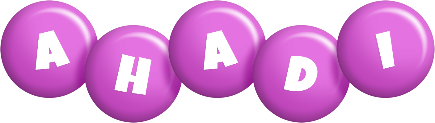 Ahadi candy-purple logo