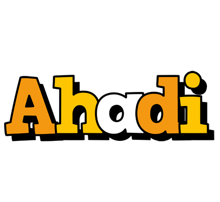 Ahadi cartoon logo