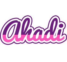 Ahadi cheerful logo