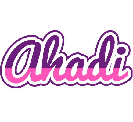 Ahadi cheerful logo