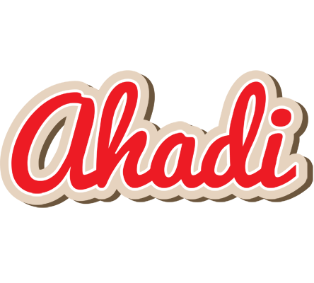 Ahadi chocolate logo