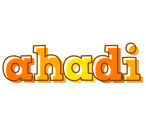 Ahadi desert logo