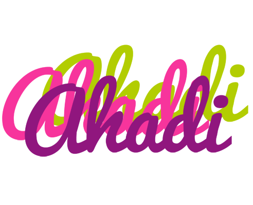 Ahadi flowers logo