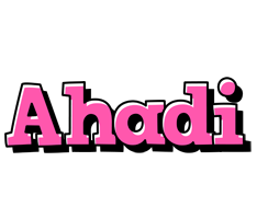 Ahadi girlish logo