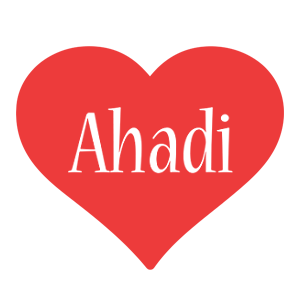 Ahadi love logo