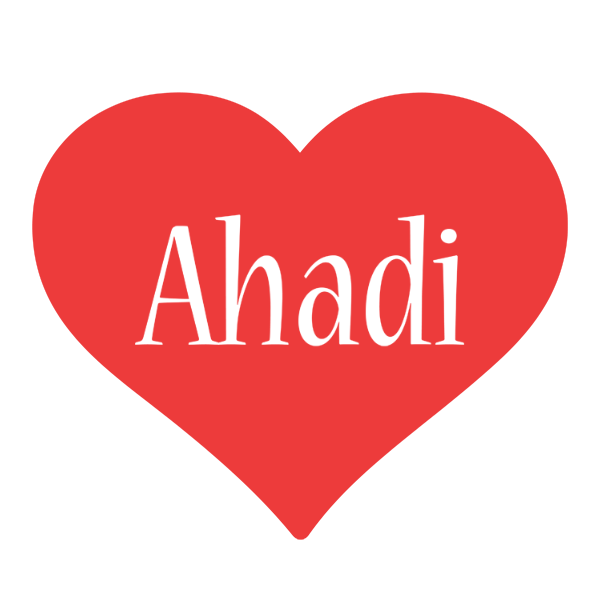 Ahadi love logo