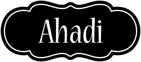 Ahadi welcome logo