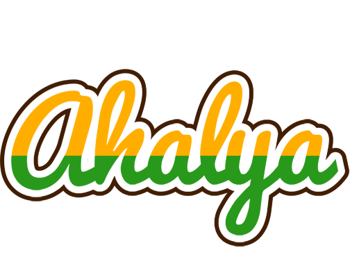 Ahalya banana logo