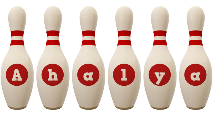 Ahalya bowling-pin logo