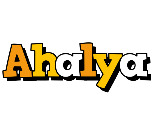 Ahalya cartoon logo