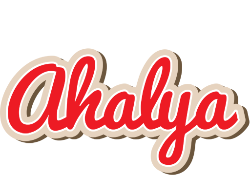Ahalya chocolate logo