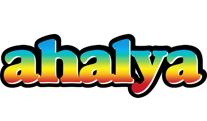 Ahalya color logo