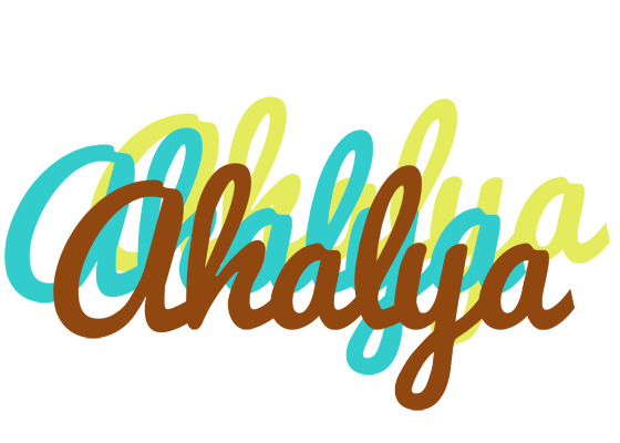 Ahalya cupcake logo
