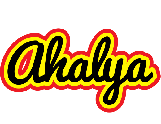 Ahalya flaming logo