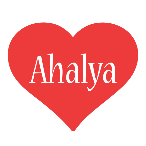 Ahalya love logo