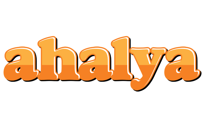 Ahalya orange logo