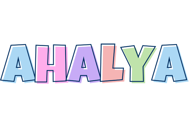 Ahalya pastel logo