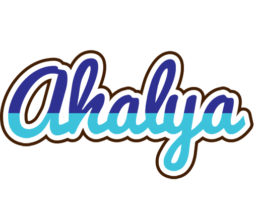 Ahalya raining logo