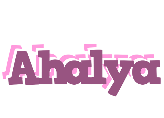 Ahalya relaxing logo