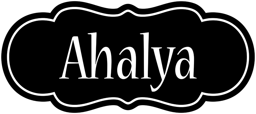 Ahalya welcome logo