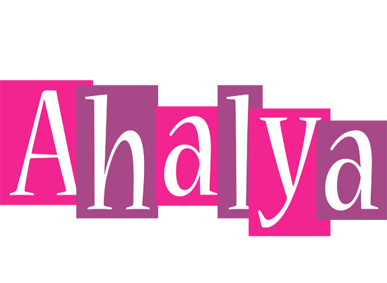 Ahalya whine logo