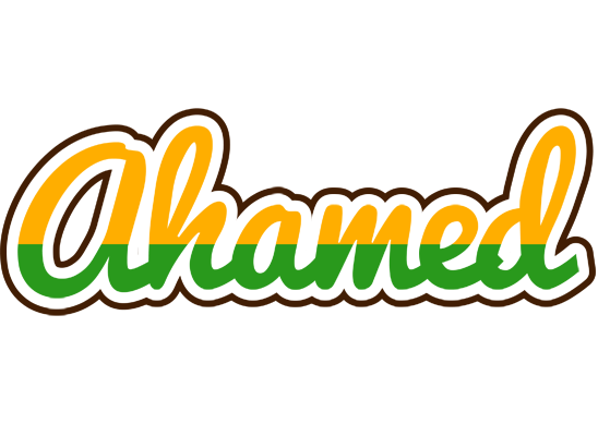 Ahamed banana logo