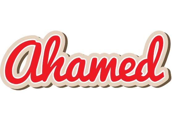 Ahamed chocolate logo