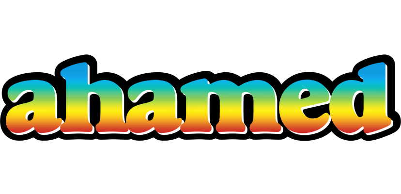 Ahamed color logo