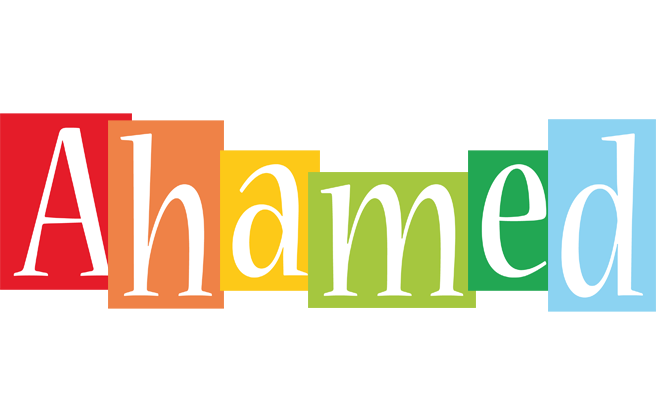Ahamed colors logo