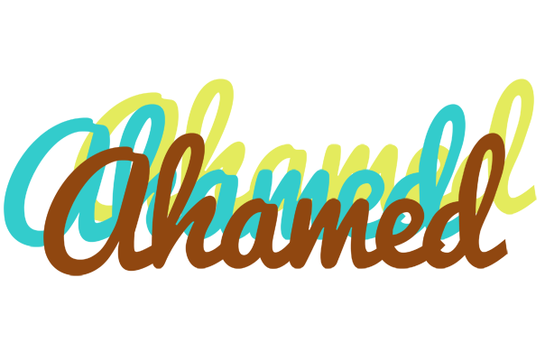Ahamed cupcake logo
