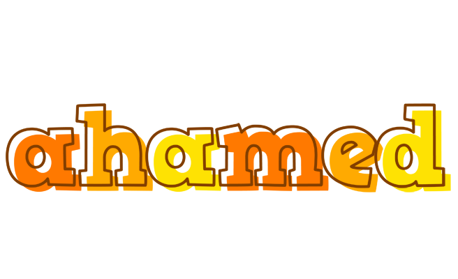 Ahamed desert logo