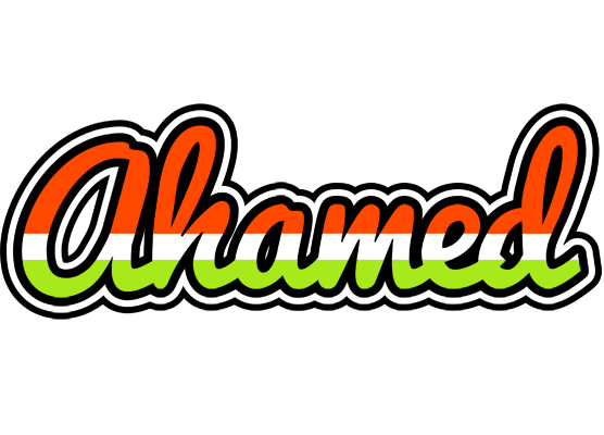 Ahamed exotic logo