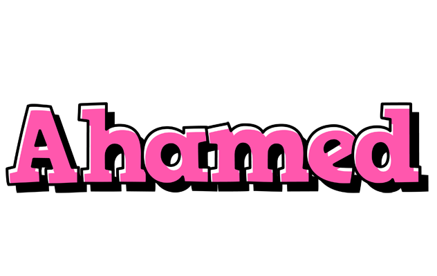 Ahamed girlish logo