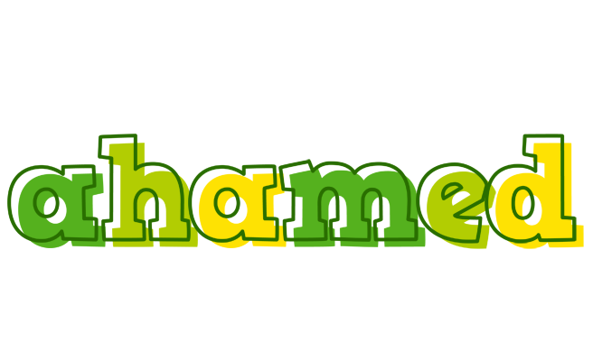 Ahamed juice logo